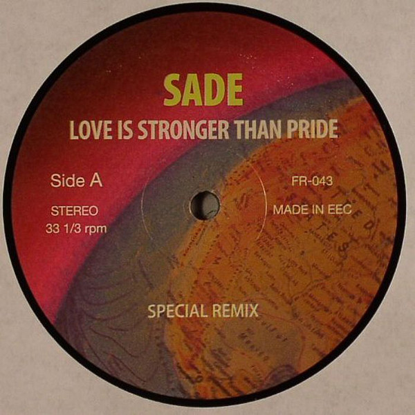 Accords et paroles Love Is Stronger Than Pride Sade