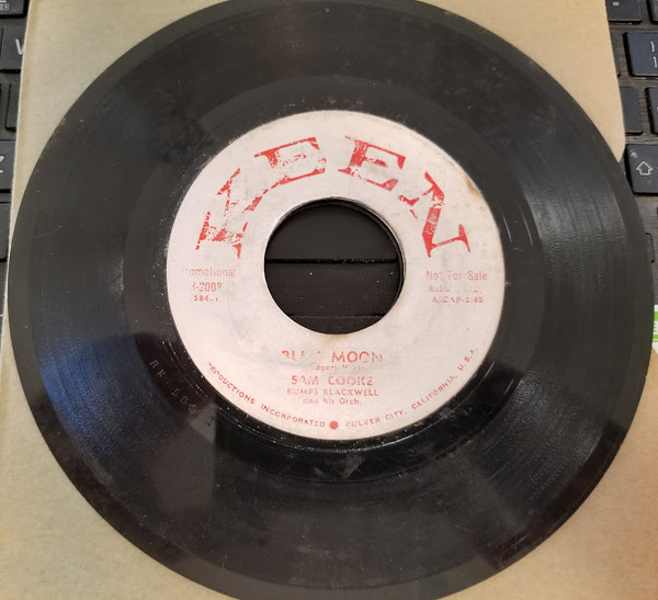 Accords et paroles Blue Moon Sam Cooke