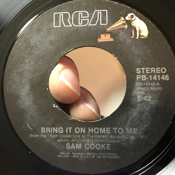 Accords et paroles Bring It On Home to Me Sam Cooke