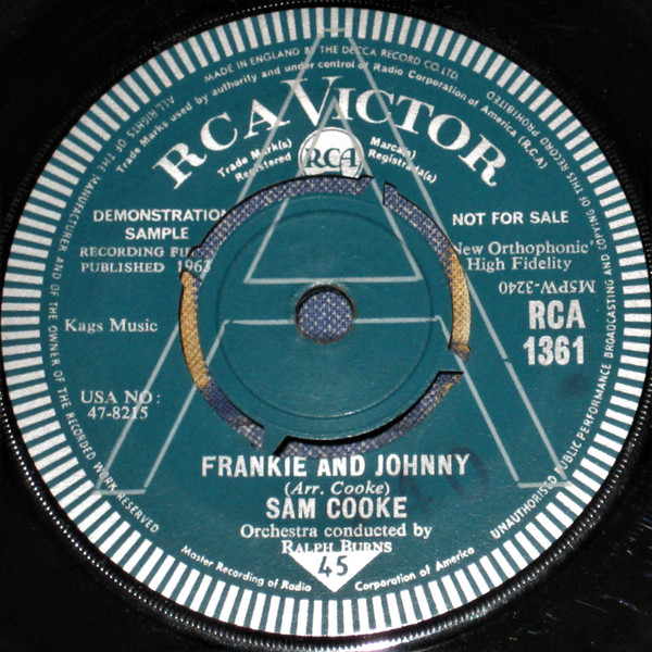 Accords et paroles Frankie And Johnny Sam Cooke