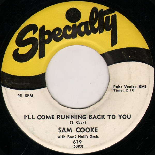 Accords et paroles Ill Come Running Back To You Sam Cooke