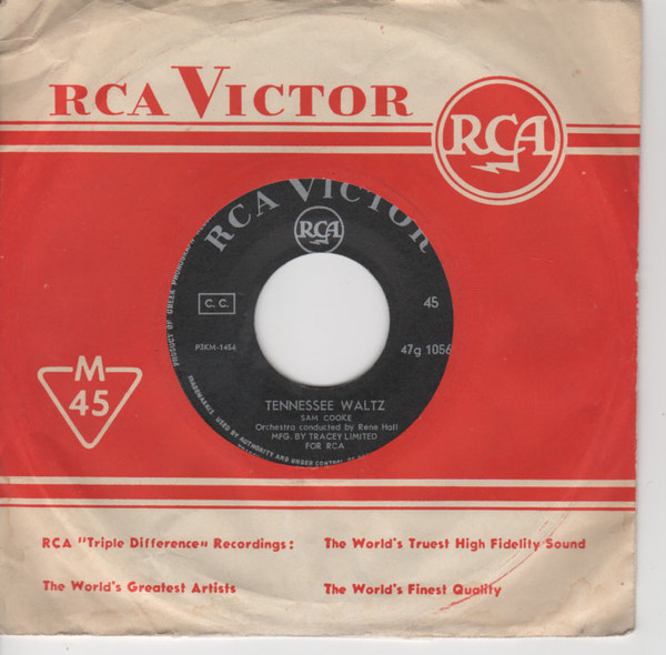 Accords et paroles Tennessee Waltz Sam Cooke