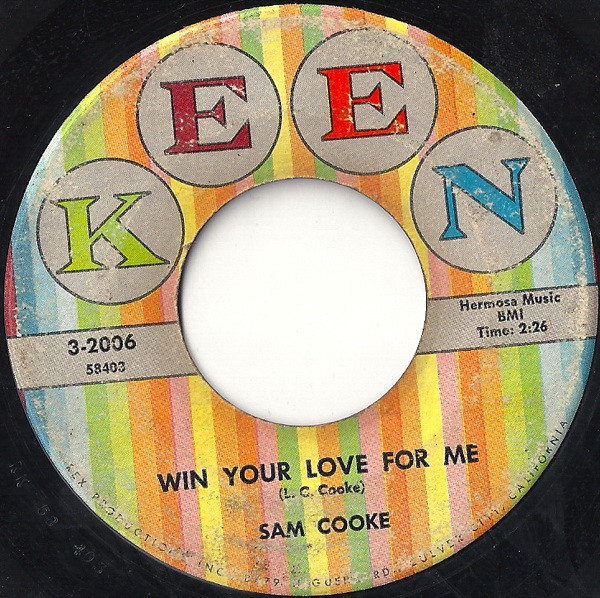 Accords et paroles Win Your Love For Me Sam Cooke