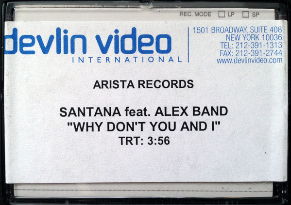 Accords et paroles Why Don´t You & I Santana