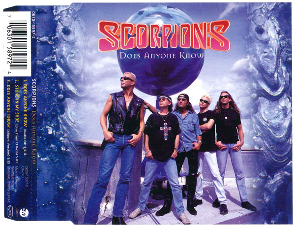 Accords et paroles Does Anyone Know Scorpions