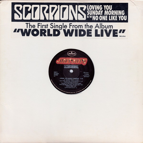 Accords et paroles Loving You Sunday Morning Scorpions