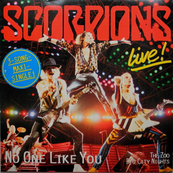Accords et paroles No One Like You Scorpions