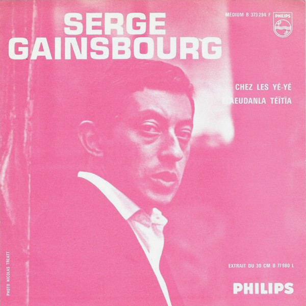 Accords et paroles Chez Les Yé-yé Serge Gainsbourg