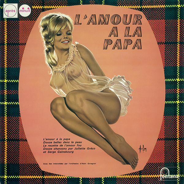 Accords et paroles Lamour À La Papa Serge Gainsbourg