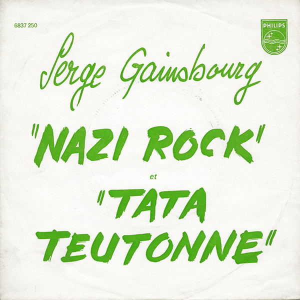 Accords et paroles Nazi Rock Serge Gainsbourg