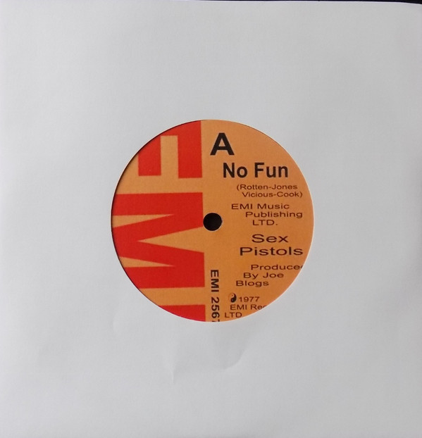 Accords et paroles No Fun Sex Pistols