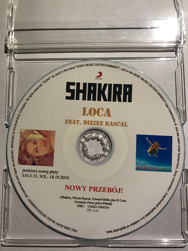 Accords et paroles Loca Shakira