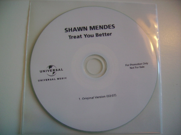 Accords et paroles Treat You Better Shawn Mendes