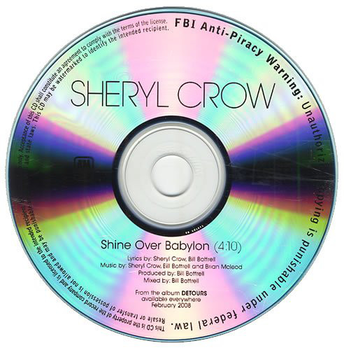 Accords et paroles Shine Over Babylon Sheryl Crow