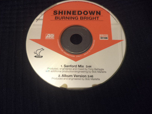 Accords et paroles Burning Bright Shinedown