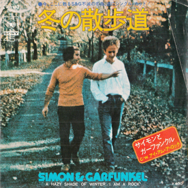 Accords et paroles A Hazy Shade of Winter Simon & Garfunkel