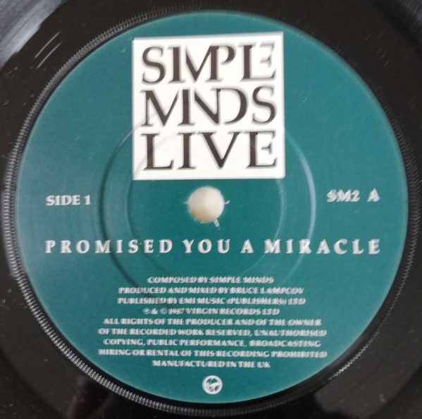 Accords et paroles Book Of Brilliant Things Simple Minds