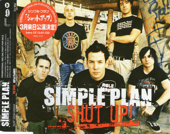 Accords et paroles Shut Up! Simple Plan
