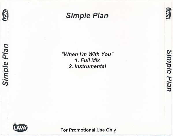 Accords et paroles When I'm with you Simple Plan