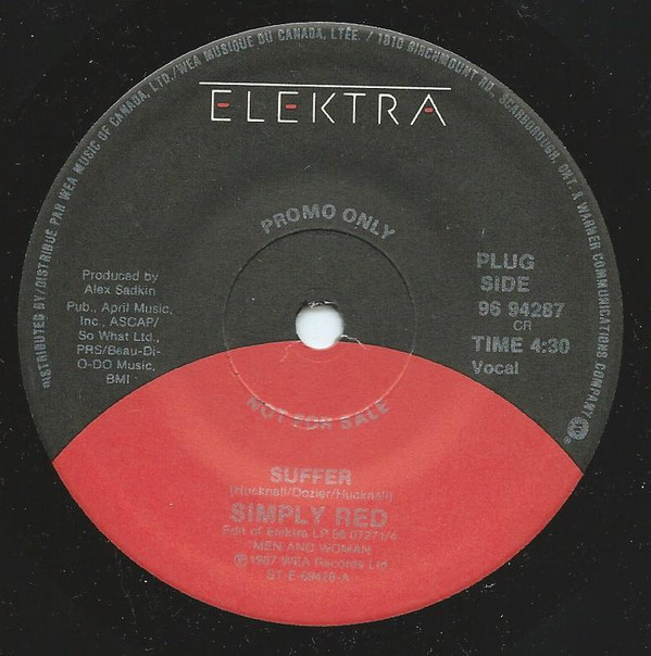 Accords et paroles Suffer Simply Red