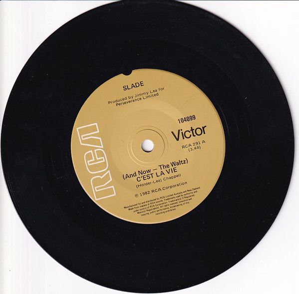 Accords et paroles And Now The Waltz Slade