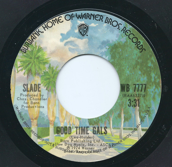 Accords et paroles Good Time Gals Slade