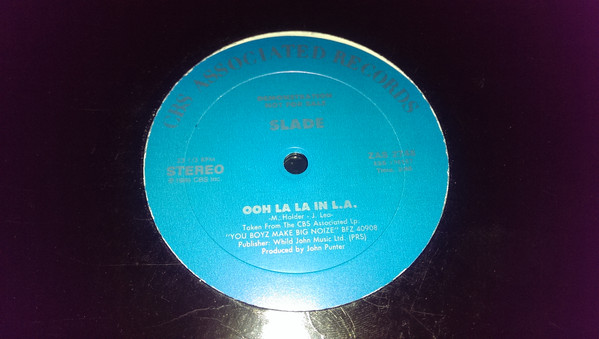 Accords et paroles Ooh La La In La Slade