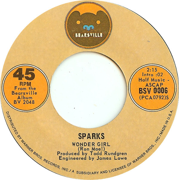 Accords et paroles (No More) Mr. Nice Guys Sparks