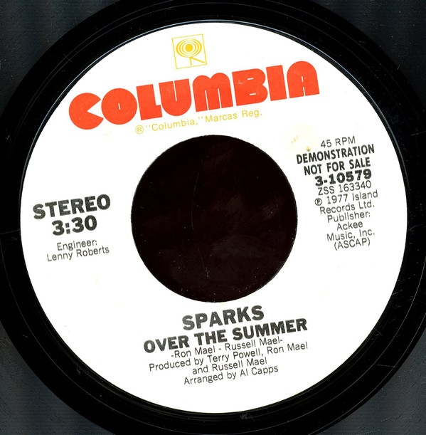 Accords et paroles Over The Summer Sparks