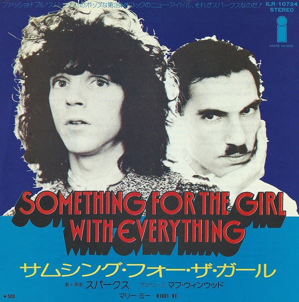 Accords et paroles Something For The Girl With Everything Sparks