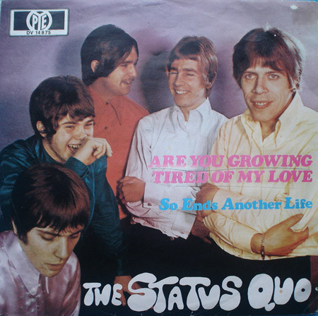 Accords et paroles Are You Growing Tired Of My Love Status Quo