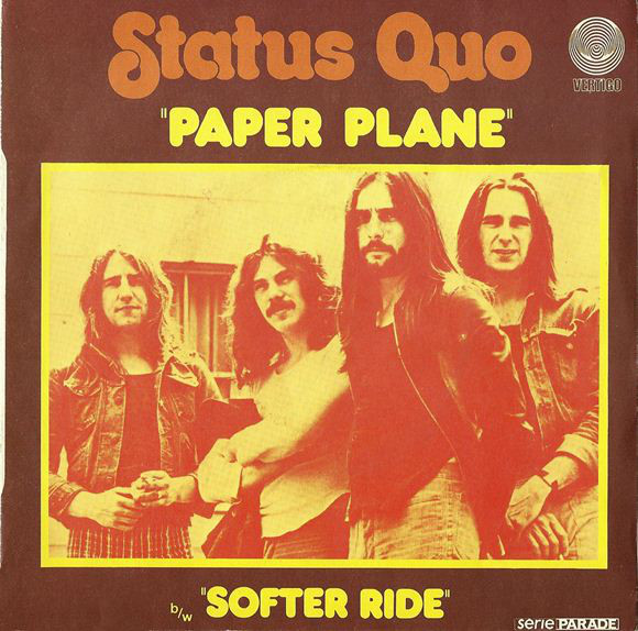 Accords et paroles Paper Plane Status Quo