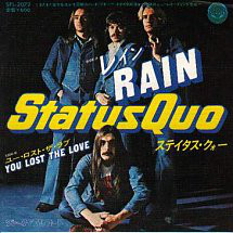 Accords et paroles Rain Status Quo