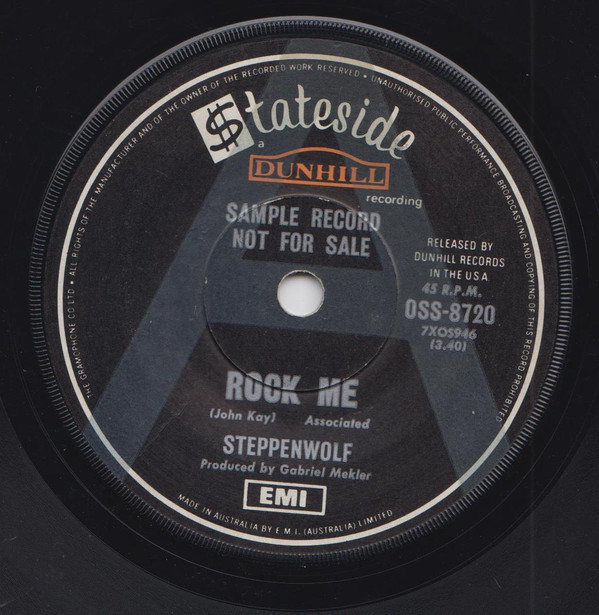 Accords et paroles Round And Down Steppenwolf