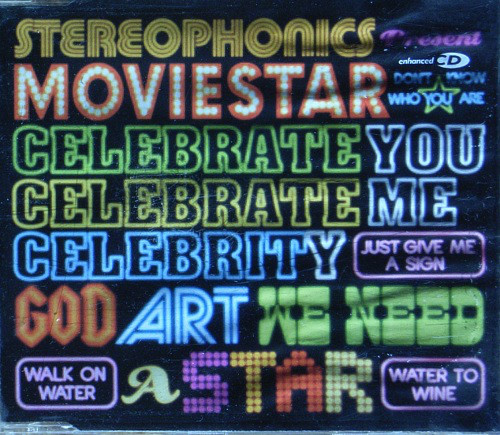 Accords et paroles Moviestar Stereophonics