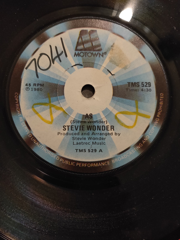 Accords et paroles As Stevie Wonder