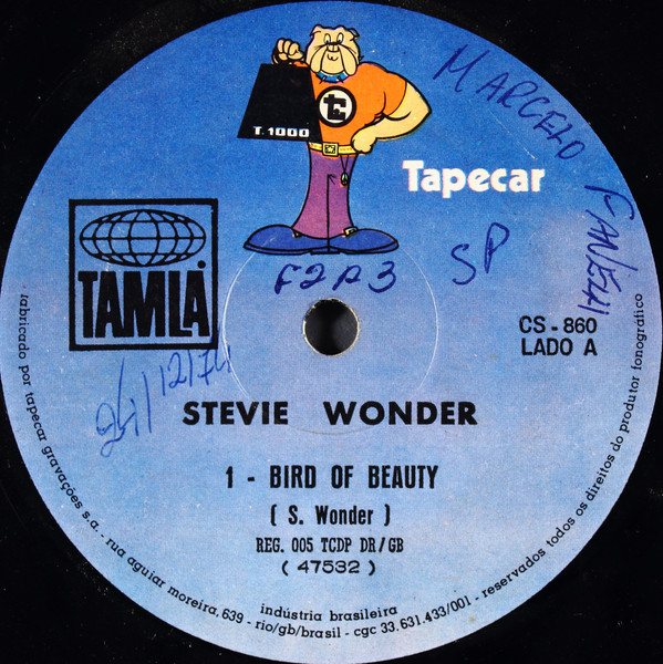 Accords et paroles Bird Of Beauty Stevie Wonder