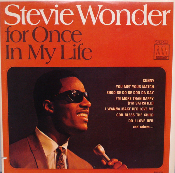Accords et paroles For Once in my Life Stevie Wonder