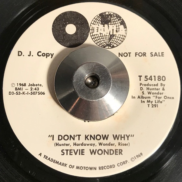 Accords et paroles I Dont Know Why Stevie Wonder