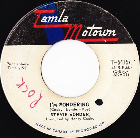 Accords et paroles Im Wondering Stevie Wonder
