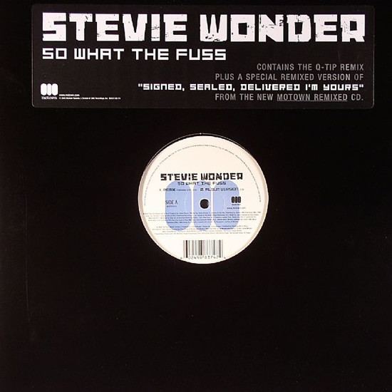 Accords et paroles So What The Fuss Stevie Wonder