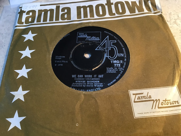 Accords et paroles We Can Work It Out Stevie Wonder