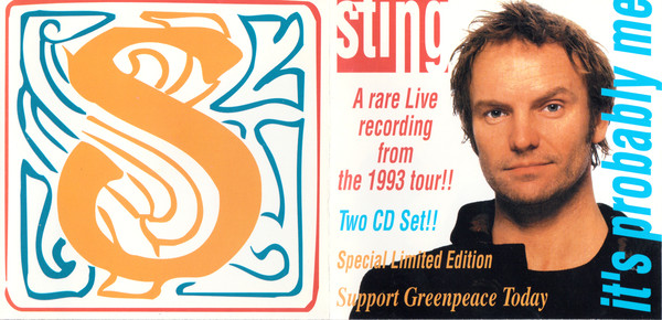 Accords et paroles It's Probably Me Sting