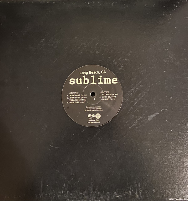 Accords et paroles What I Got Sublime
