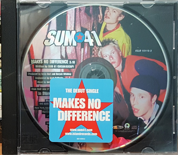 Accords et paroles Makes No Difference Sum 41