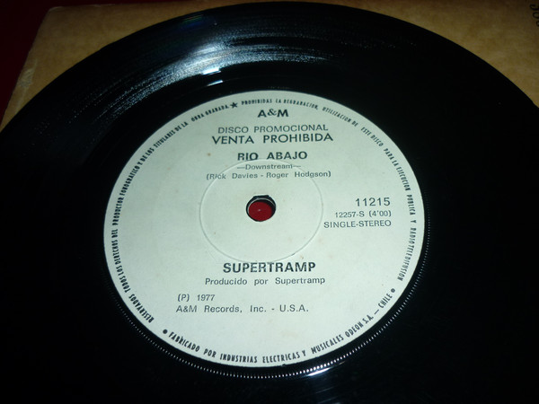 Accords et paroles Downstream Supertramp