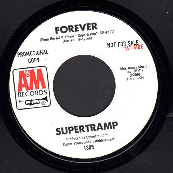 Accords et paroles Forever Supertramp