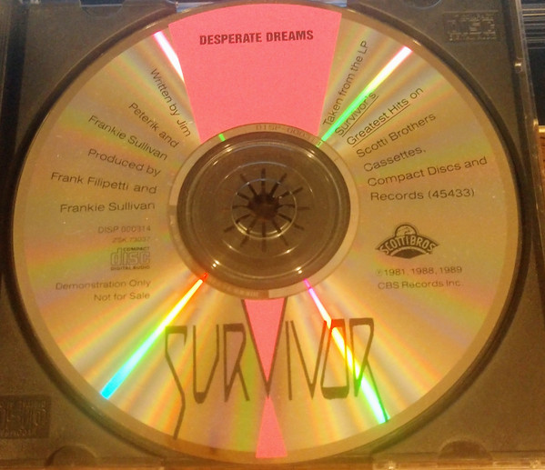 Accords et paroles Desperate Dreams Survivor