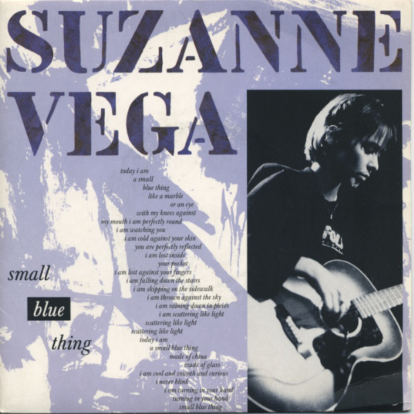 Accords et paroles Small Blue Thing Suzanne Vega