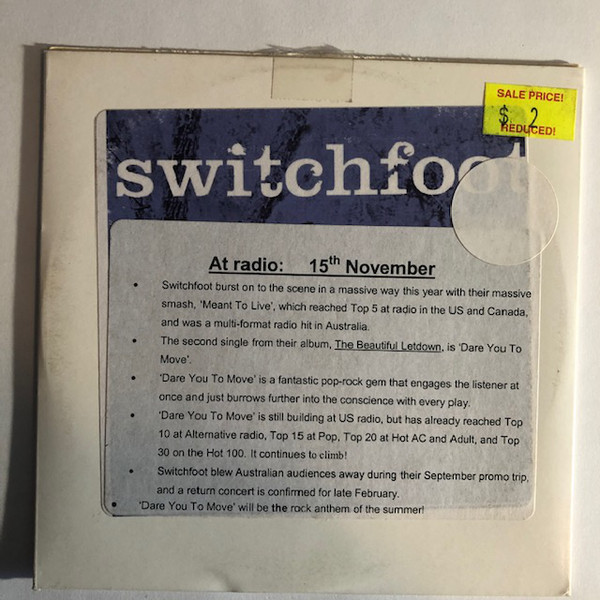 Accords et paroles You Switchfoot